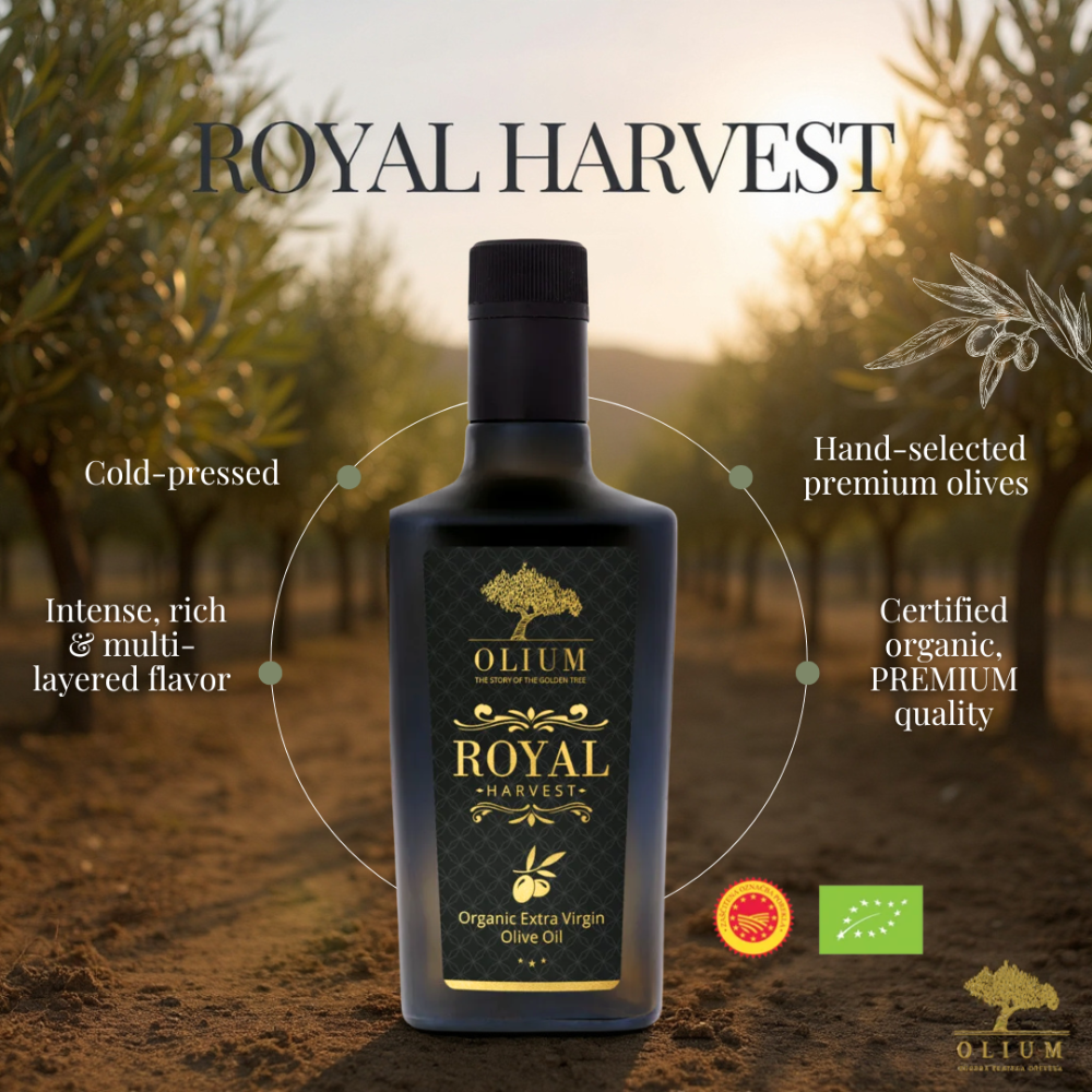 Organic Extra Virgin Olive Oil by Olium Royal Harvest - Image 2