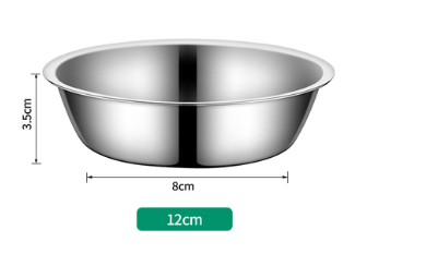Large Capacity Dog Bowl 12cm