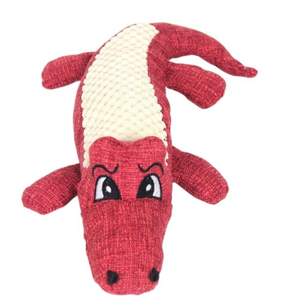 Chew Toy for pet Plush Alligator Shape with sound - Image 2