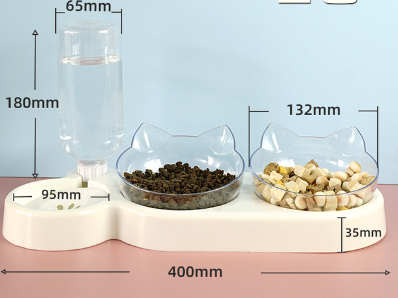 Pet Bowl Automatic Feeder 3-in-1
