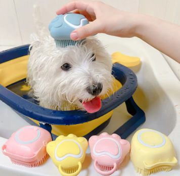 Silicone Pet Bath Brush - Image 2