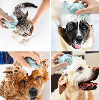 Silicone Pet Bath Brush - Image 3
