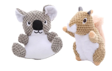 set of 2 chew toy (koala & squirrel) - Image 4