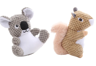 set of 2 chew toy (koala & squirrel) - Image 5