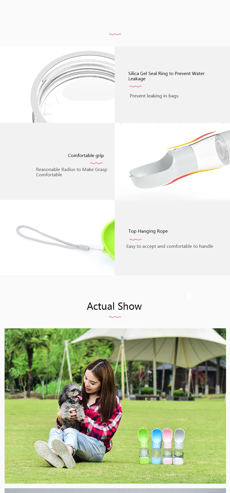 Portable Water and Food Bottle for Pets Outdoor - Image 4