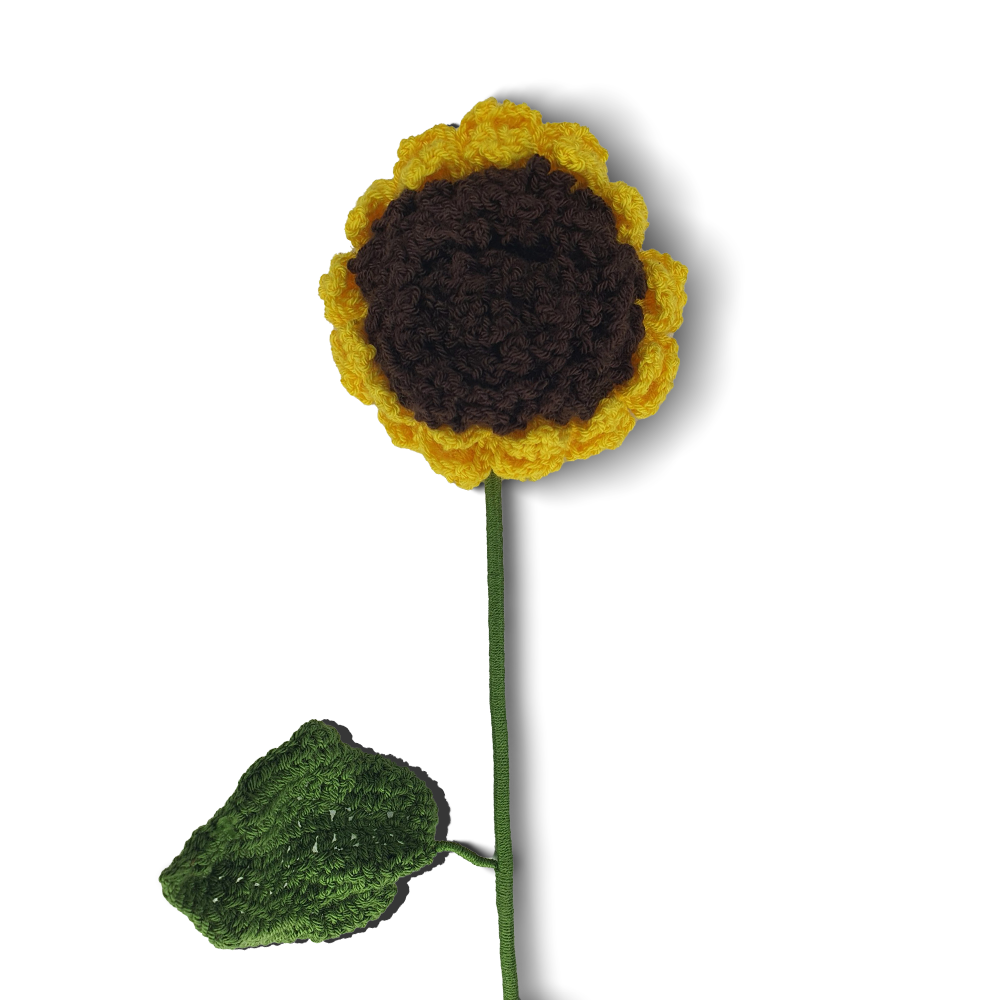 Sunflower Crochet Flower by Florchet