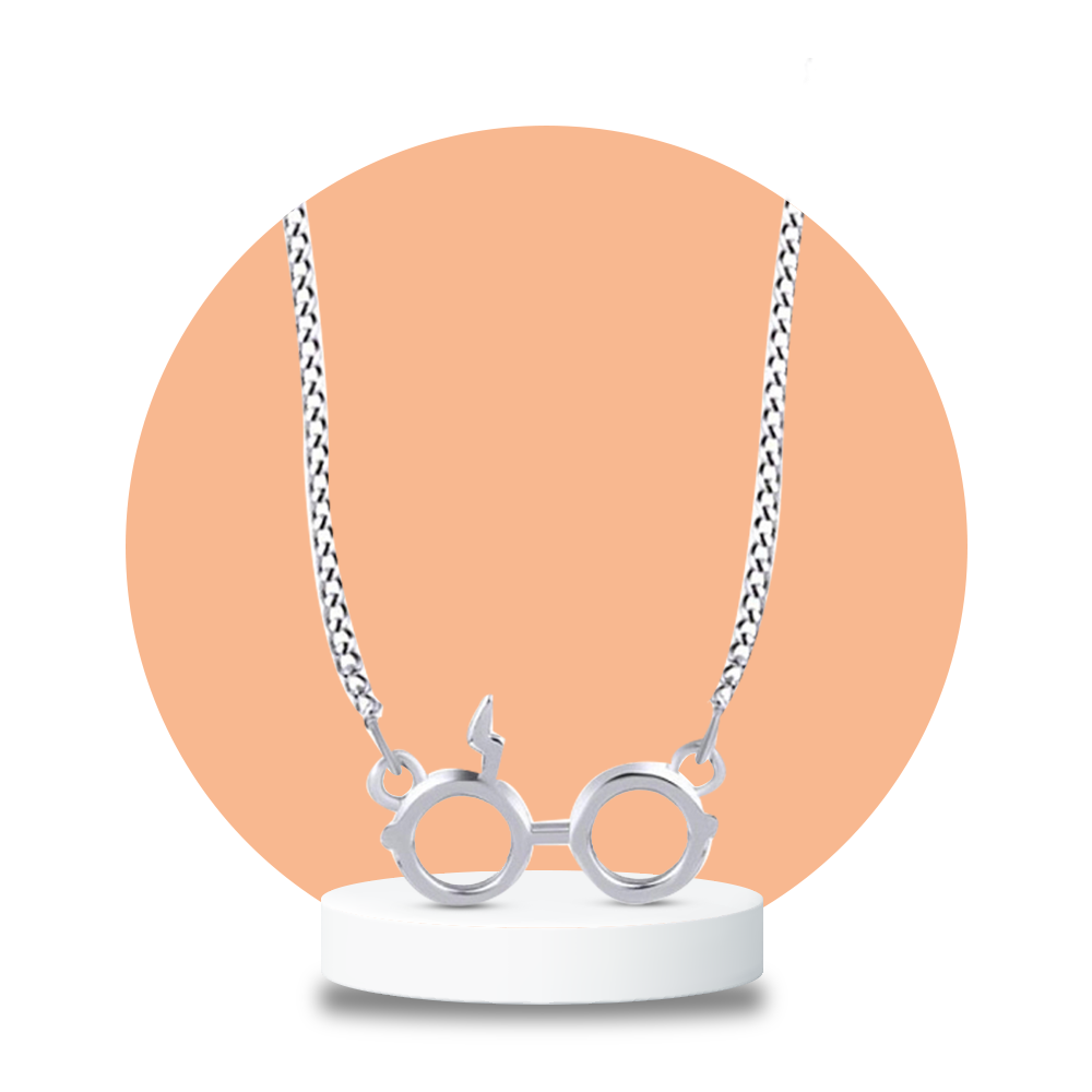 Harry Potter Glasses Necklace