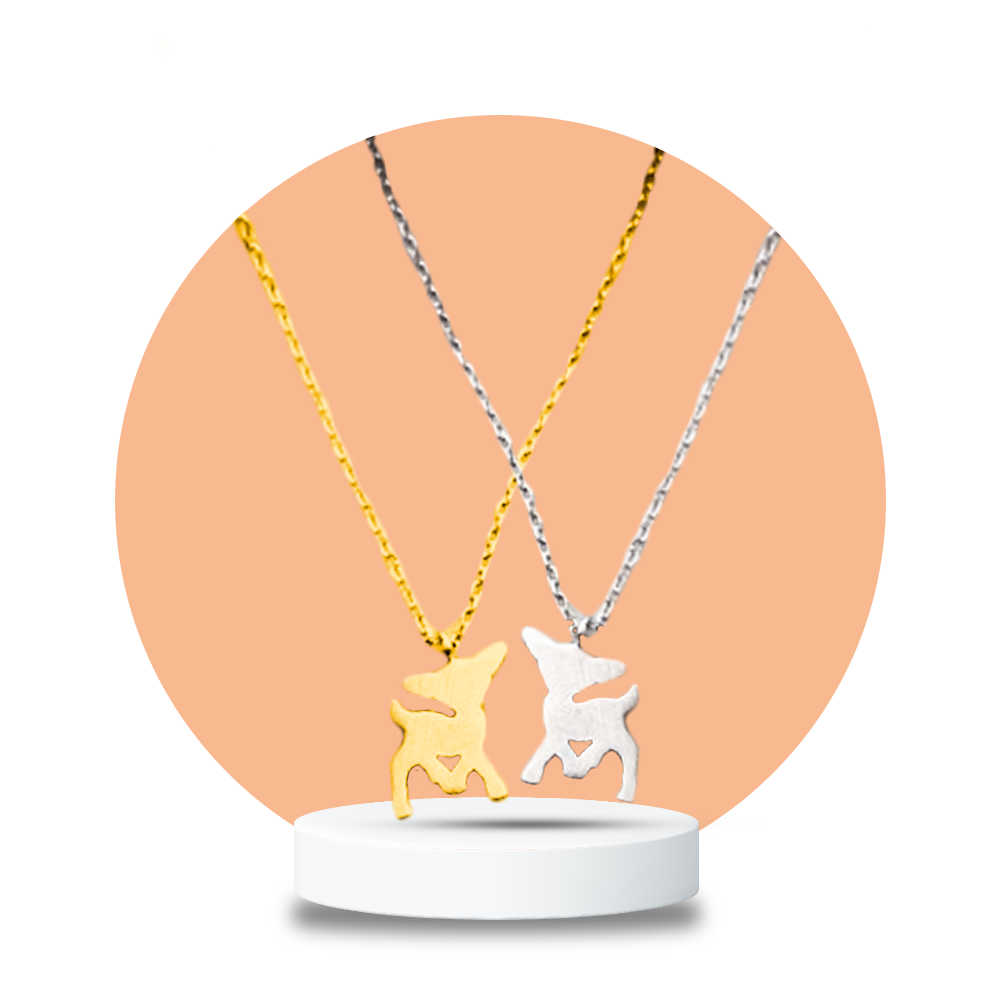 Tiny Deer Necklace