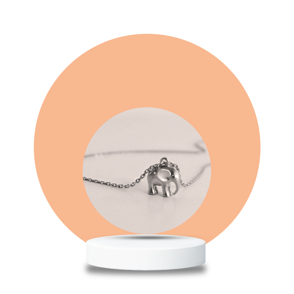 Tiny Elephant Necklace