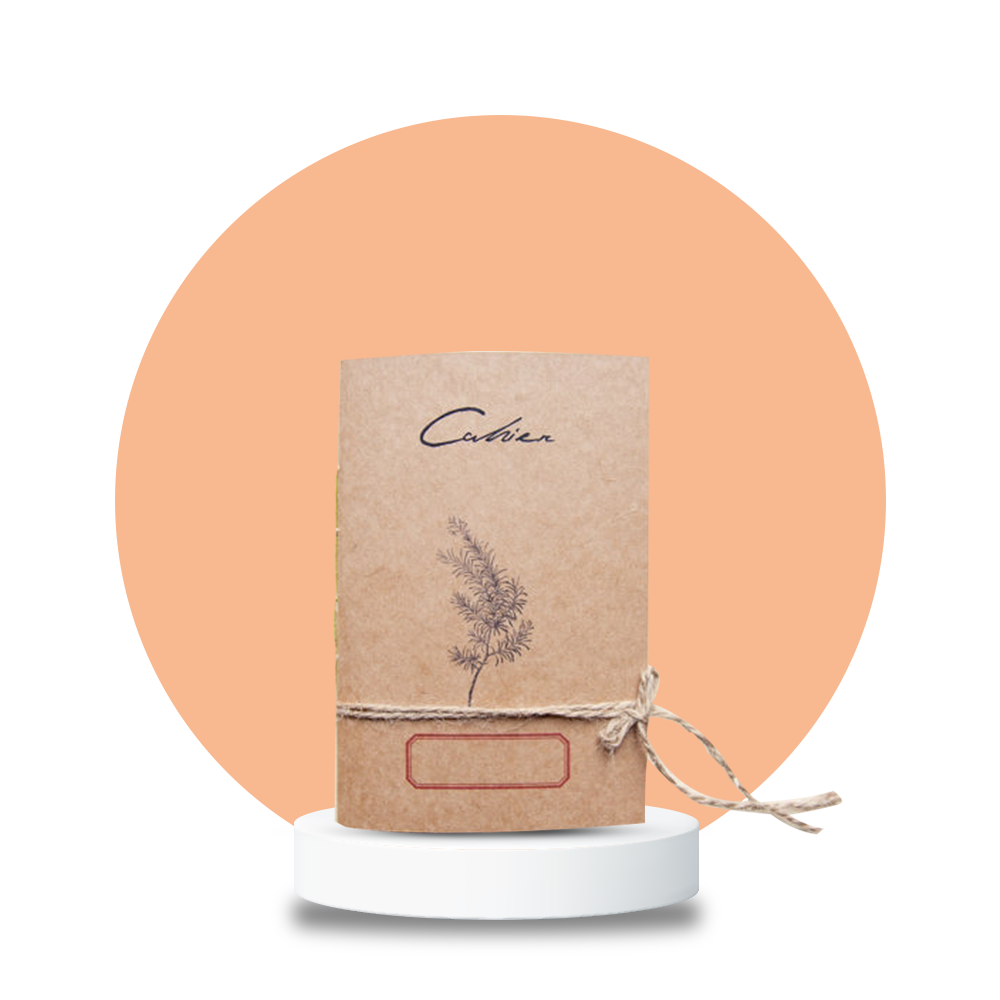 Eco-Friendly Mediterranean Herbarium Notebook