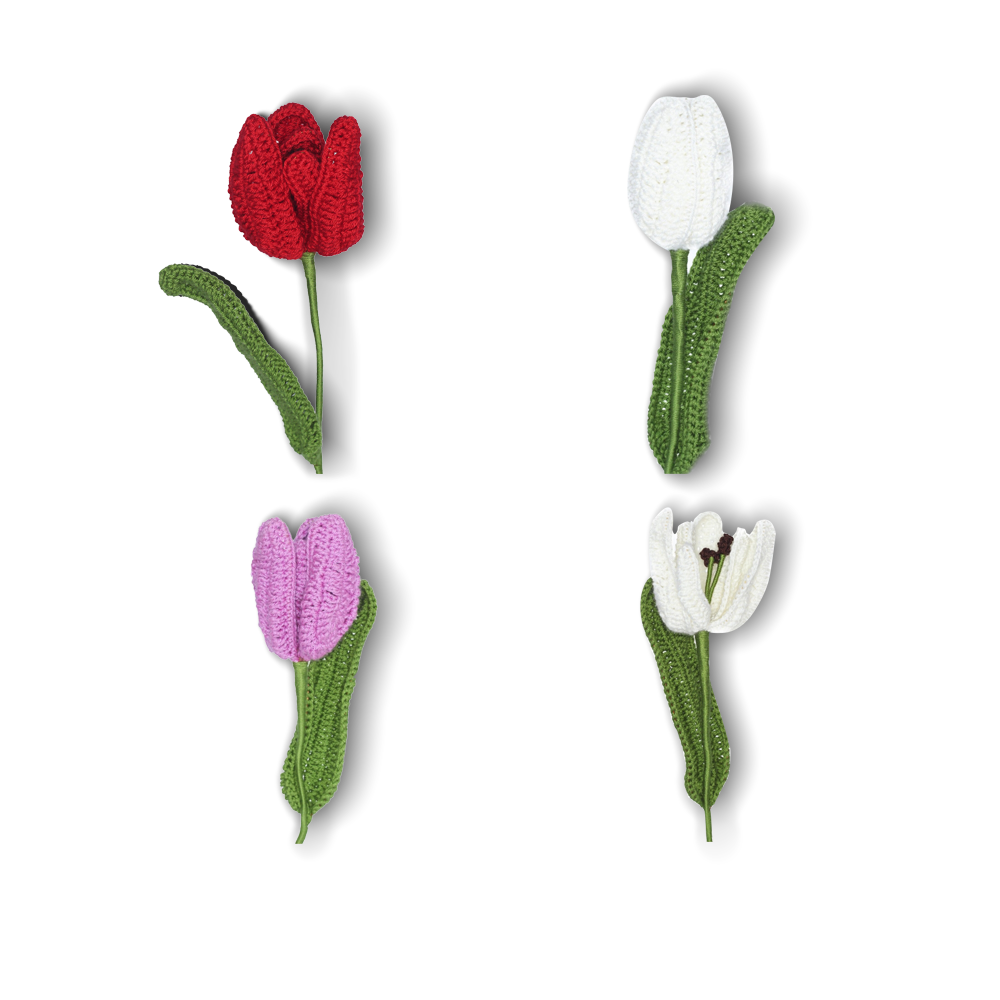 Tulip Crochet Flower by Florchet