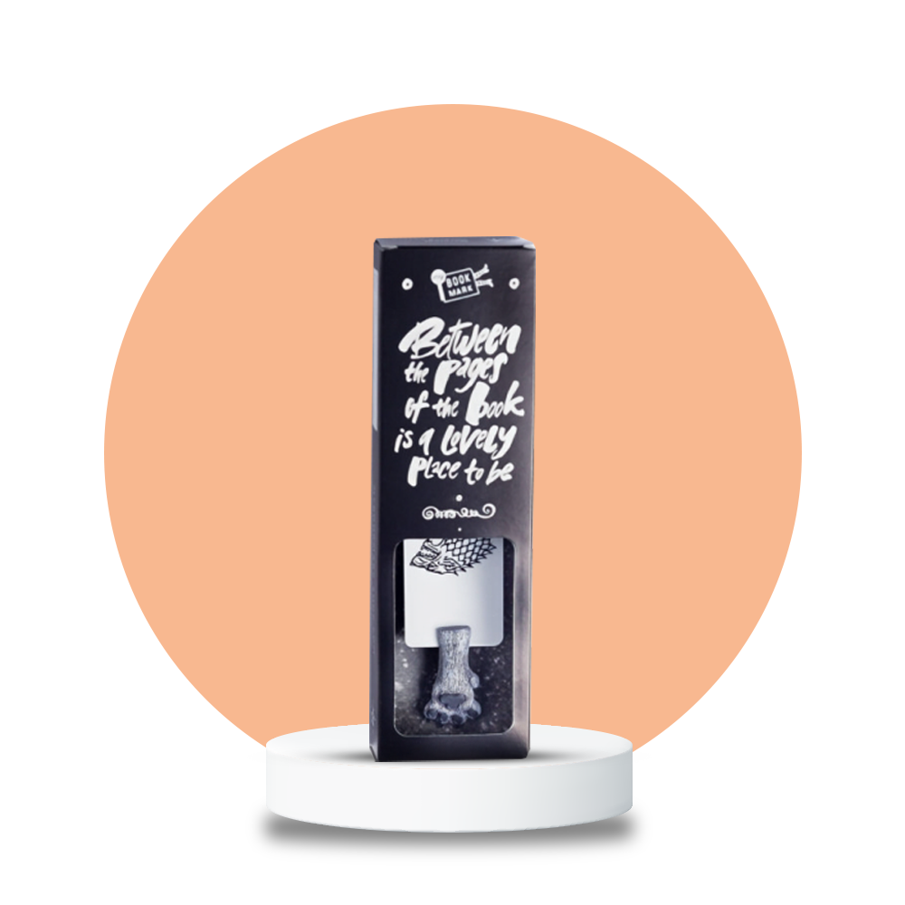 Dire Wolf Bookmark inspired by Game of Thrones