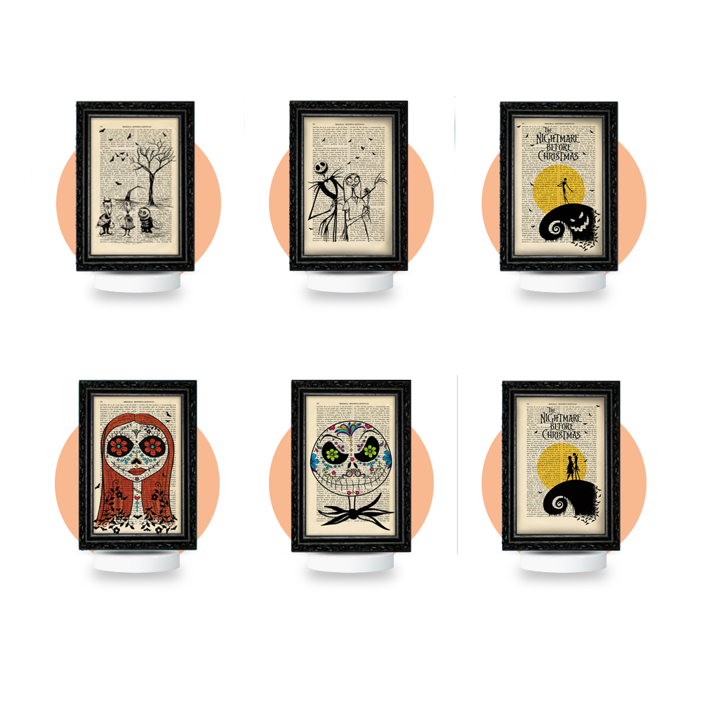 Jack Skellington Prints - The Nightmare Before Christmas Collection