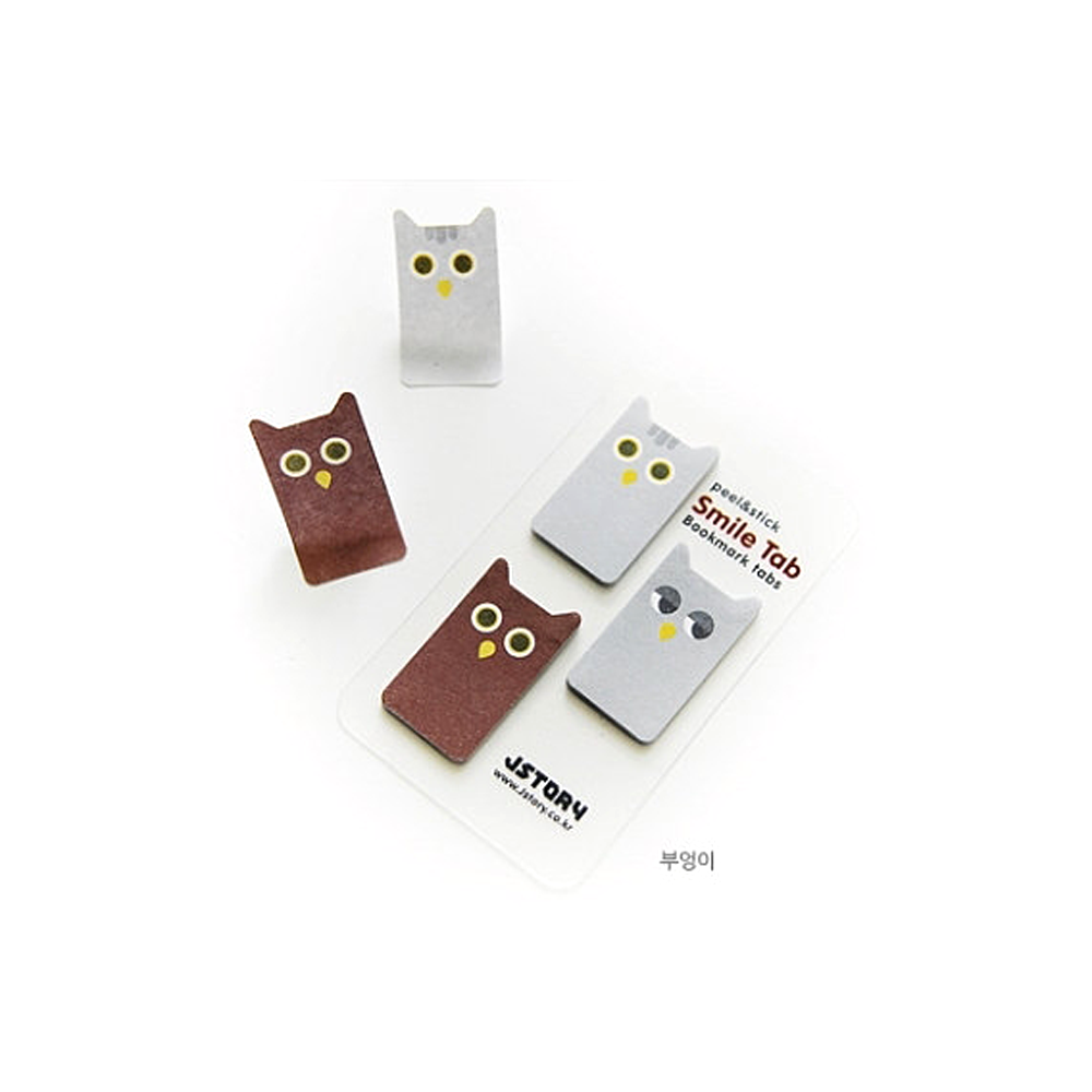 Owl Sticky Notes & Bookmarks