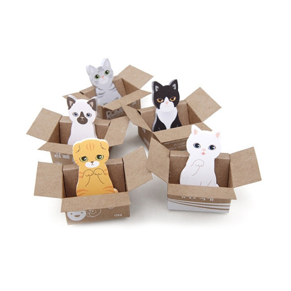 Kitty Sticky Notes & Bookmarks (5 Types) - Image 3