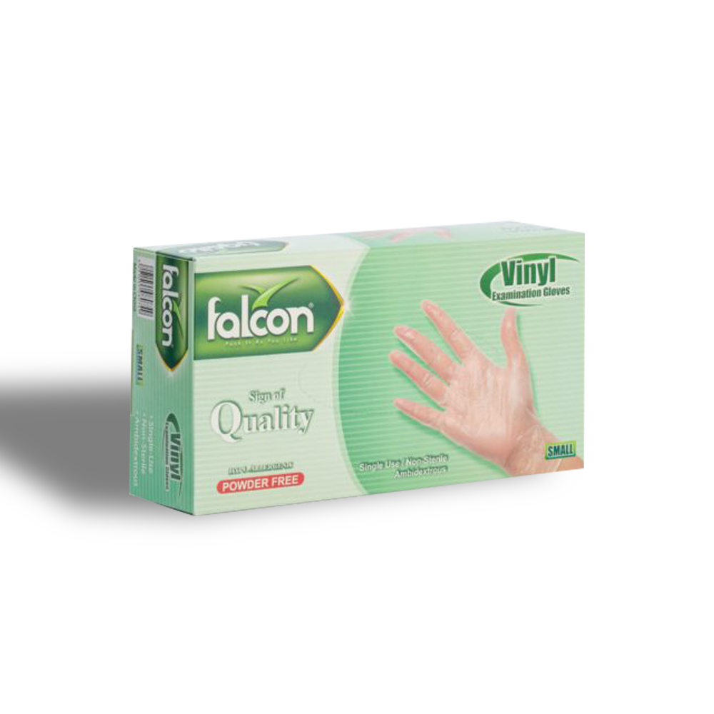 Vinyl Powder Free Examination Gloves by Falcon - Image 2