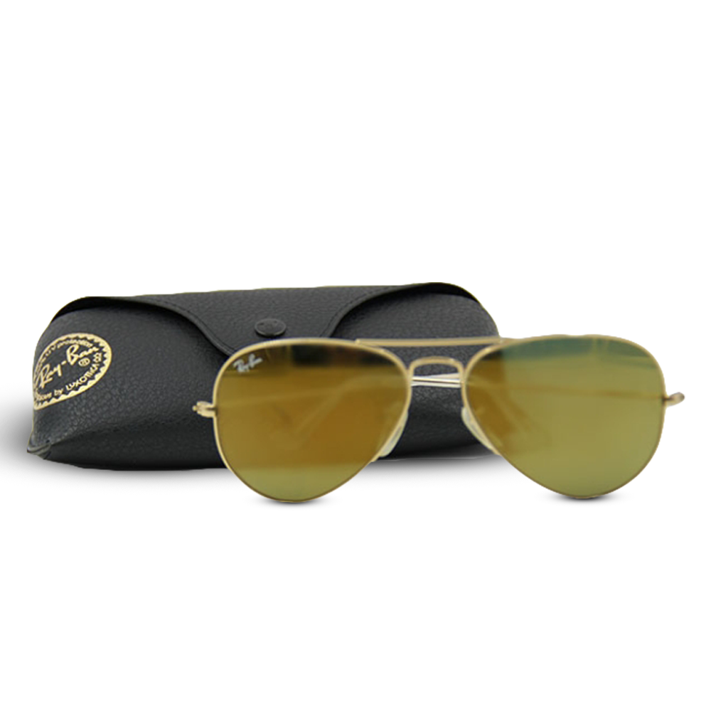 Ray Ban Aviator Gold 3025 Original Sunglasses - Image 4