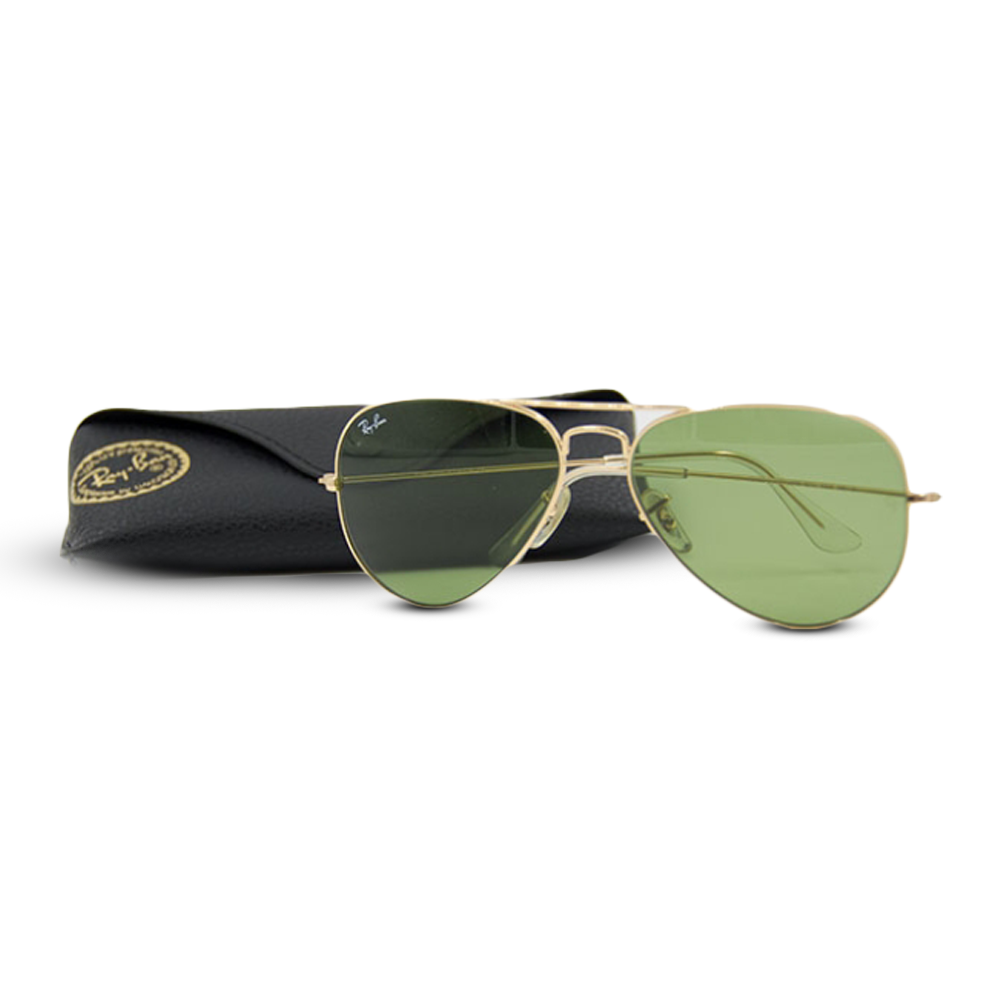 Ray Ban AVIATOR Gold Frame RB3025 Original Sunglasses - Image 5
